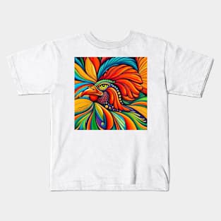 Thomas the Psychedelic Chicken Kids T-Shirt